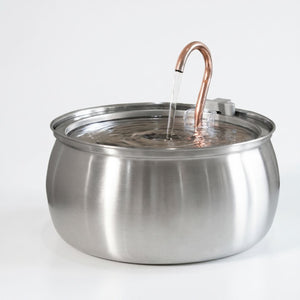 Fontaine à eau pour chat en inox 4L | AQUARA
