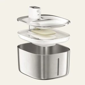Fontaine à eau chat rechargeable sans fil 4L | SENSIA