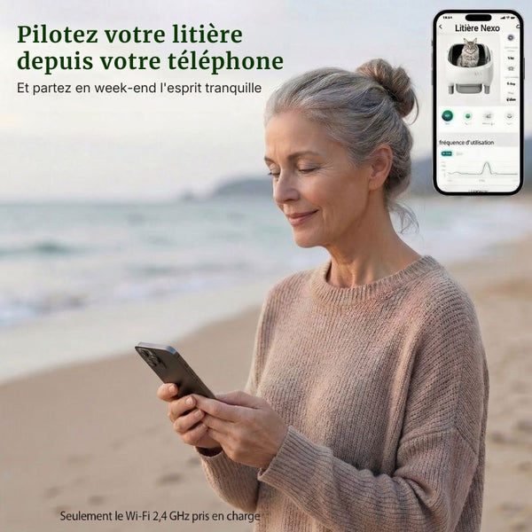 Litière Autonettoyante Connectée | NEXO