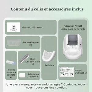 Litière Autonettoyante Connectée | NEXO
