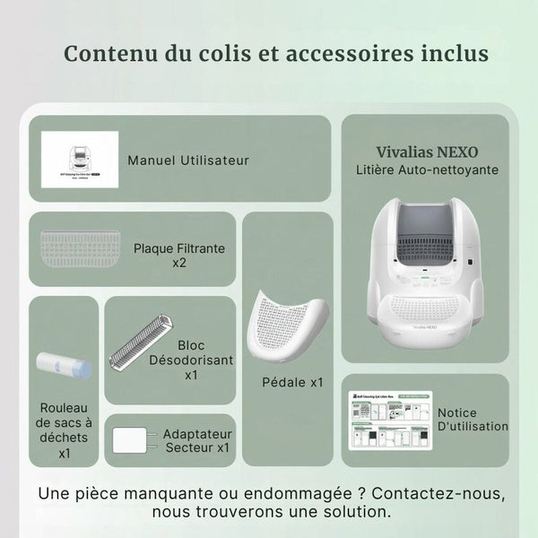 Litière Autonettoyante Connectée | NEXO